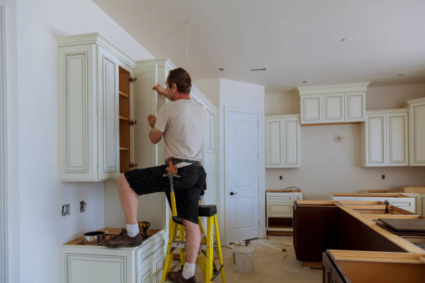 Cabinet Refacing Before After Monrovia